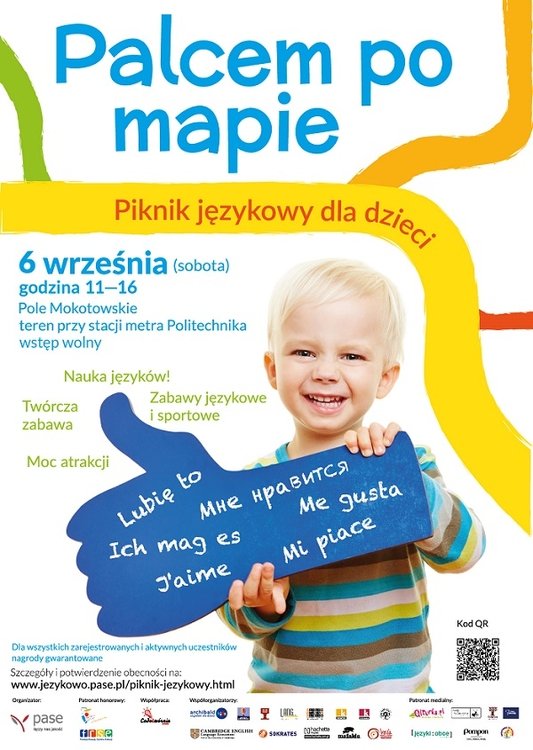 Palcem po mapie – piknik językowy