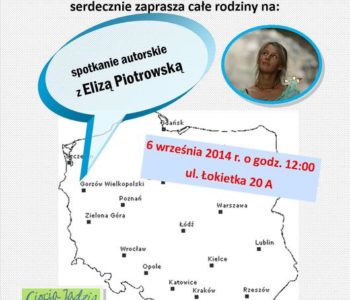 Spotkanie autorskie z Elizą Piotrowską