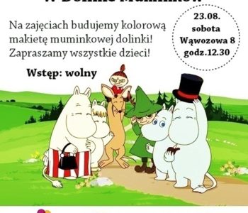 W Dolinie Muminków – warsztaty plastyczne