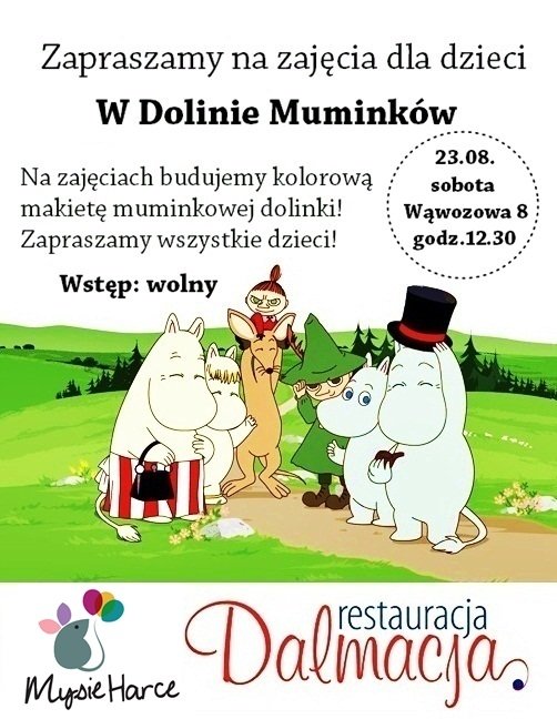 W Dolinie Muminków – warsztaty plastyczne