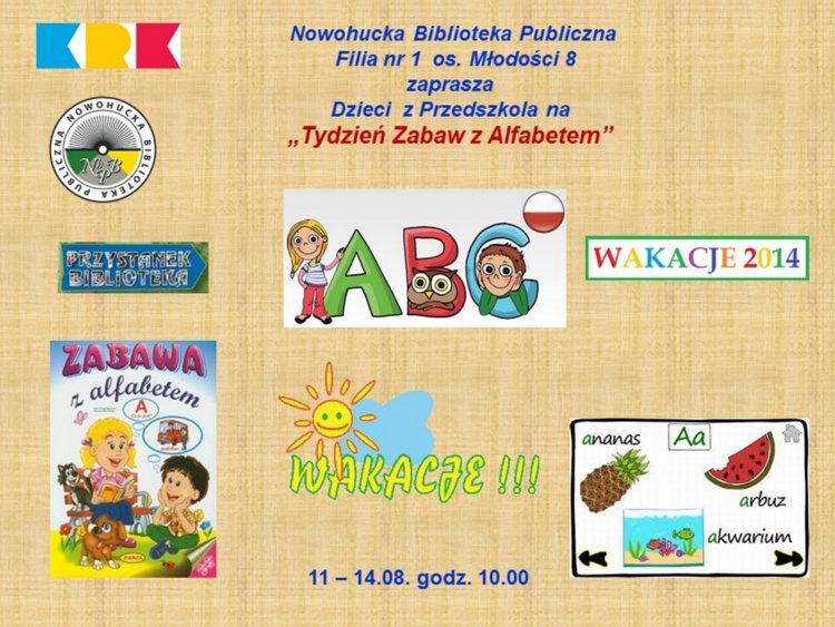 Wakacje w Bibliotece