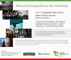 Warsztaty fotograficzne dla młodzieży – Toruń