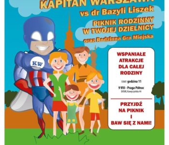 Wielki Piknik Rodzinny i gra Kapitan Warszawa ratuje stolicę!