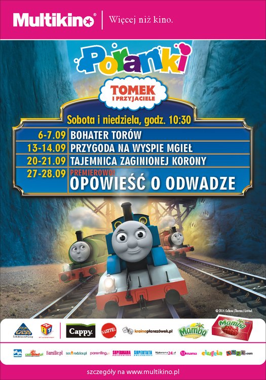 Wybierz się w niezwykłą podróż z Tomkiem i jego Przyjaciółmi!