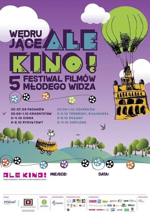 5. Festiwal Filmów Młodego Widza WĘDRUJĄCE ALE KINO!