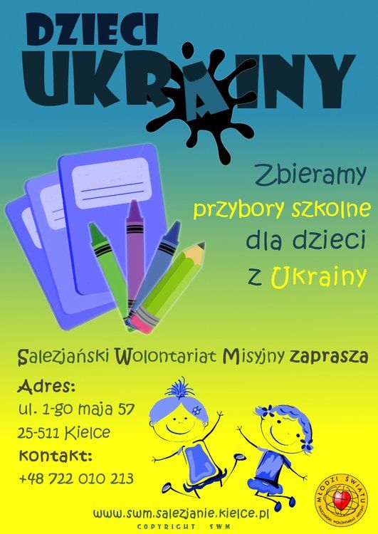 Akcja Dzieci Ukrainy w Pasażu Świętokrzyskim w Kielcach!