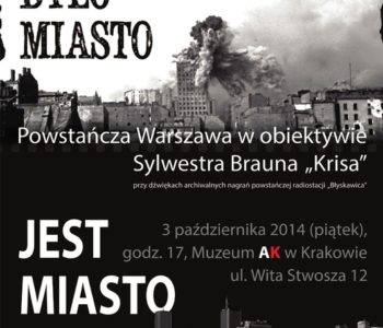 Było miasto. Jest miasto