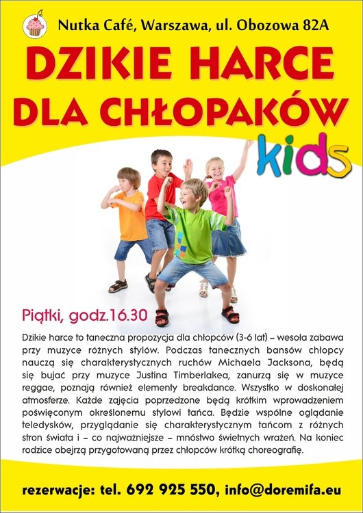 Dzikie harce dla chłopaków