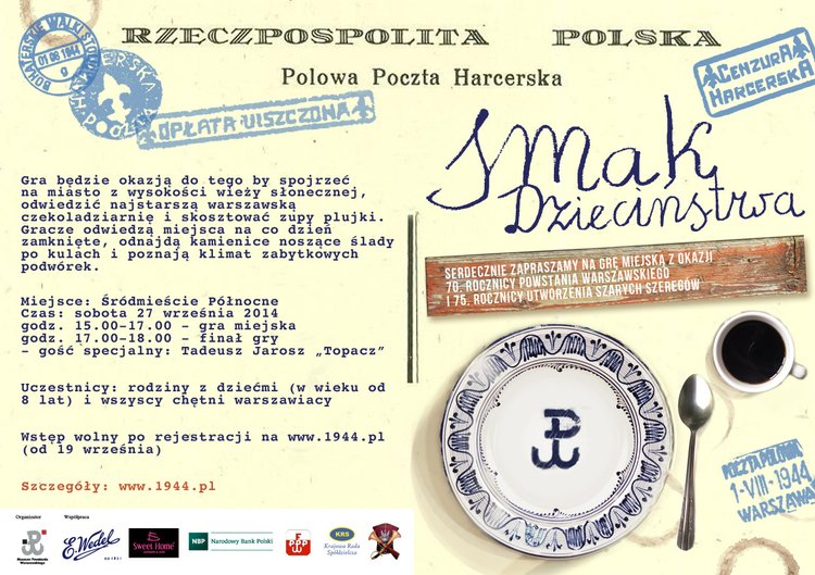 Gra miejska „Smak dzieciństwa”