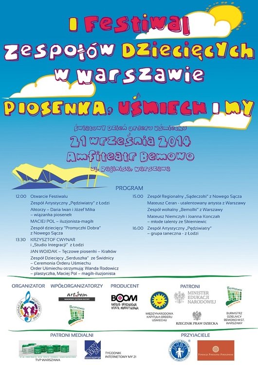 I Festiwal Zespołów Dziecięcych „Piosenka, uśmiech i my”