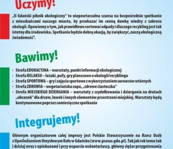 II Gdański Piknik Ekologiczny na Przymorzu