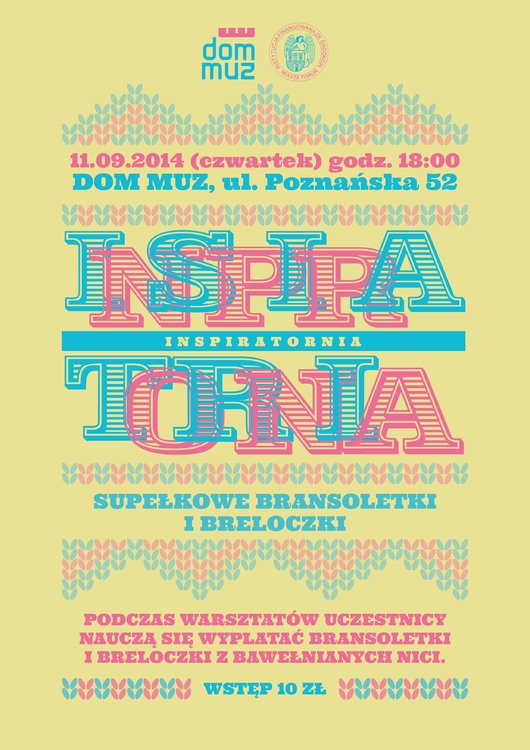 Inspiratornia – supełkowe bransoletki i breloczki. Toruń