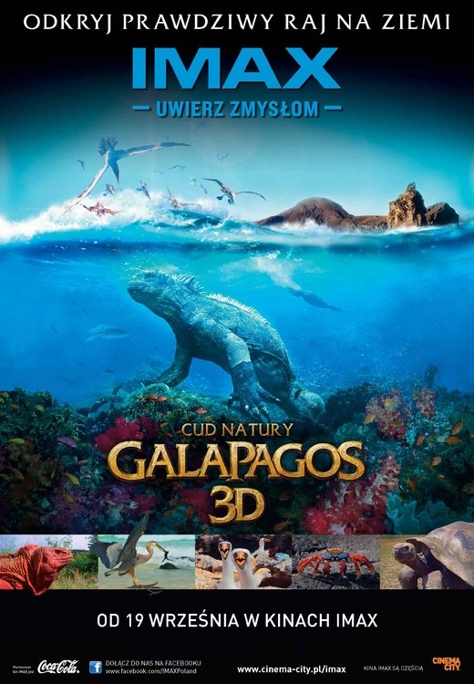 Kino IMAX zaprasza na magiczne wyspy Galapagos!