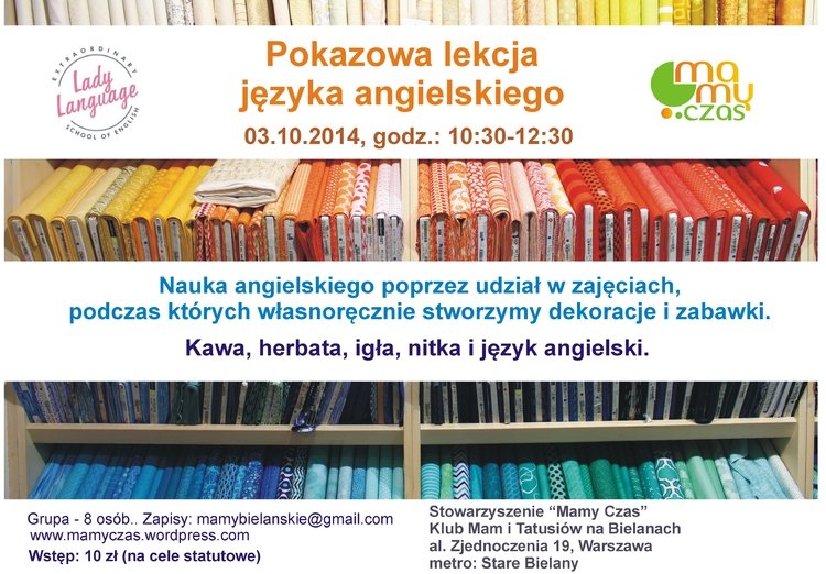 Lady language – lekcja pokazowa