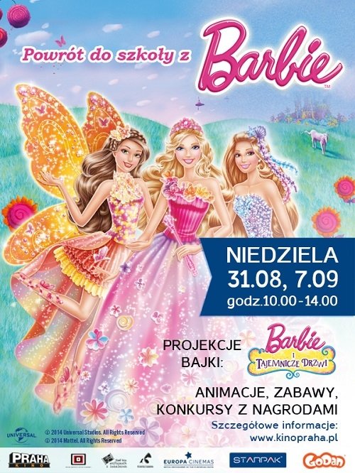 Powrót do szkoły z Barbie w Kinie Praha