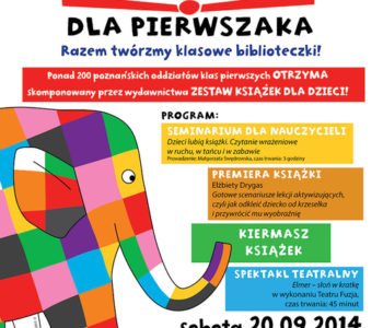 Projekt Książka dla Pierwszaka w Poznaniu