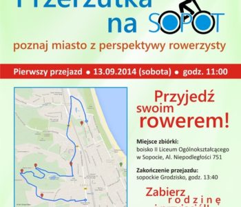 Przerzutka na Sopot, czyli poznaj miasto na rowerze