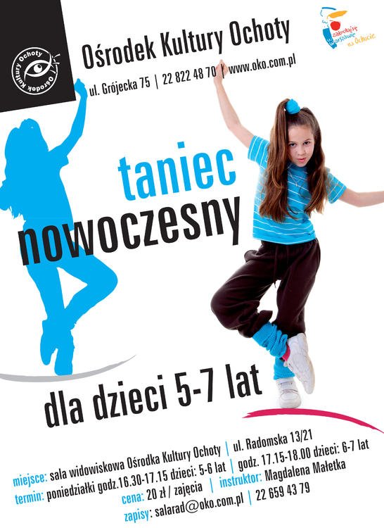 Taniec nowoczesny w Ośrodku Kultury Ochoty