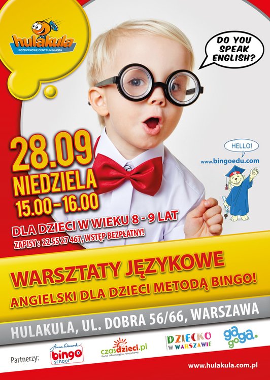 Warsztaty językowe dla dzieci w Hulakula