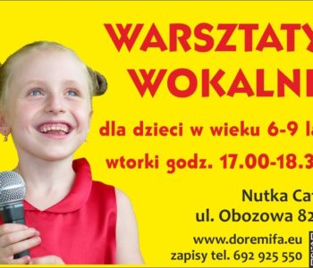 Warsztaty wokalne dla dzieci – przesłuchania i zapisy