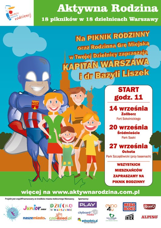 Wielki piknik rodzinny na Żoliborzu!