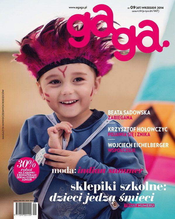 Wrześniowe wydanie magazynu GAGA,