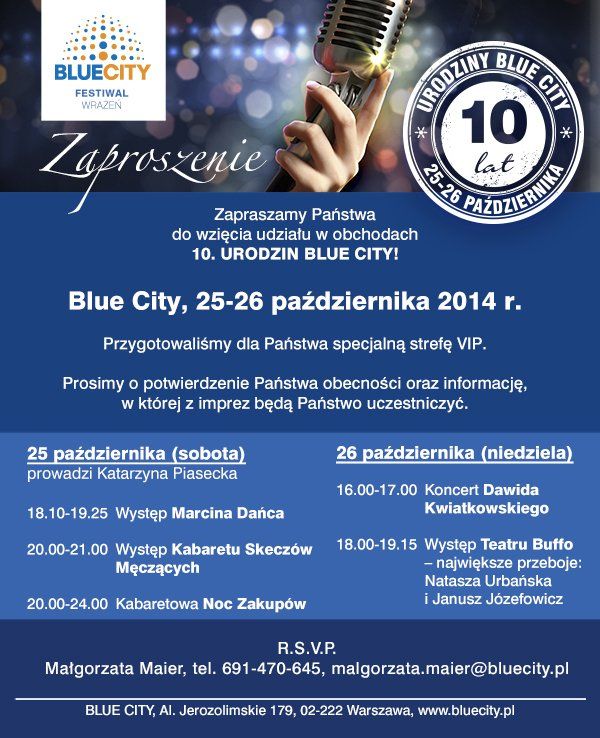 10 Urodziny Blue City