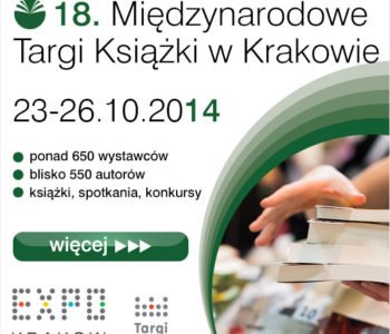 18. edycja Międzynarodowych Targów Książki w Krakowie