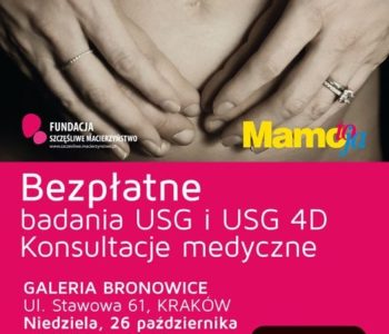 Bezpłatne porady i badania USG 4D w Galerii Bronowice