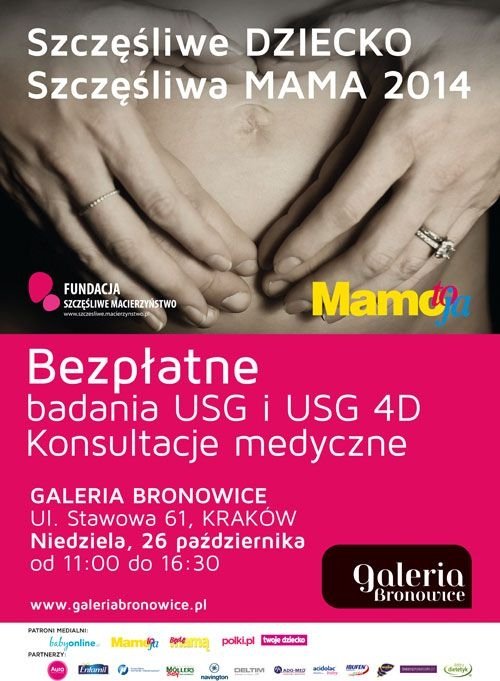 Bezpłatne porady i badania USG 4D w Galerii Bronowice