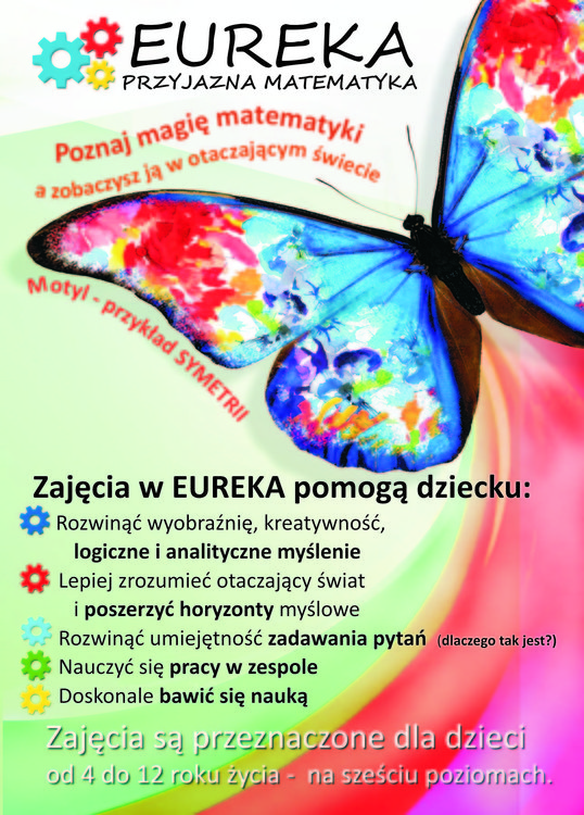 EUREKA – Przyjazna Matematyka – nauka przez zabawę