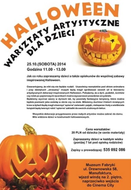 Halloween w Muzeum Fabryki