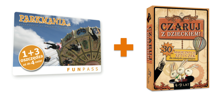 Jesienna promocja! Karta Funpass z grą Czaruj z dzieckiem GRATIS