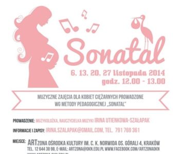 Sonatal – muzyczne zajęcia dla kobiet ciężarnych