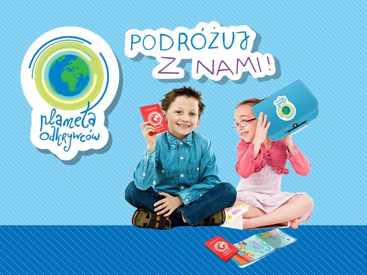Zapraszamy wszystkie dzieci w wieku 5-8 lat w podróż z Planetą Odkrywców