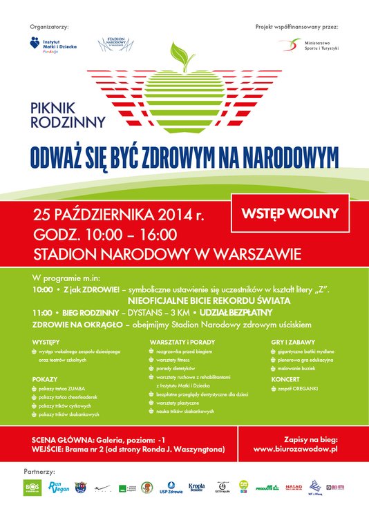 odWAŻ SIĘ być zdrowym na NARODOWYM!