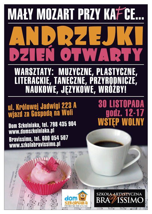 Darmowe andrzejkowe warsztaty dla dzieci