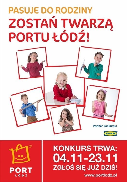 Dziecięcy konkurs na Twarz Portu Łódź