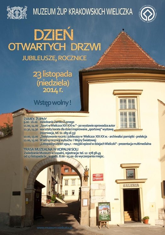 Dzień Otwartych Drzwi w Muzeum Żup Krakowskich