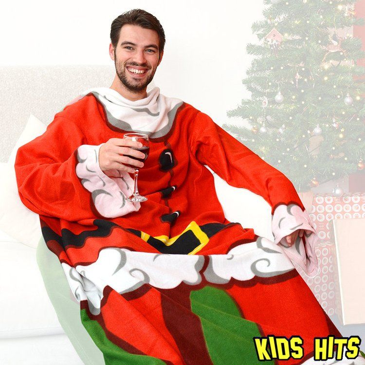 Idealny Świąteczny Prezent! Koce z rękawami Soft Touch