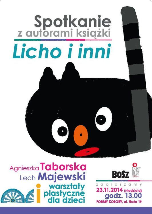 Licho i inni – spotkanie z autorami i warsztaty dla dzieci