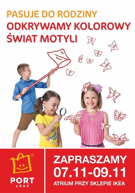 Motyle przylecą do Portu Łódź