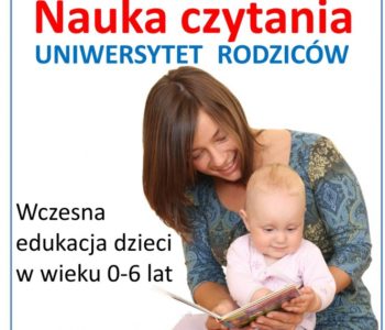 Nauka czytania dla rozwoju dziecka 0-6 lat – dr Aneta Czerska