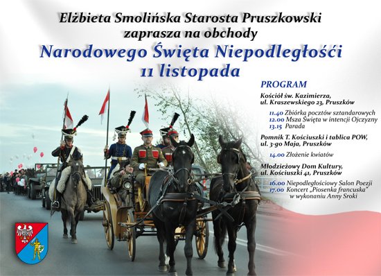 Obchody Święta Niepodległości w Powiecie Pruszkowskim