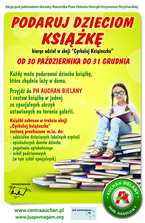 Podaruj dzieciom książkę!