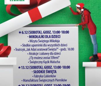 Rodzinne Atrakcje w grudniu w FERIO Legnica