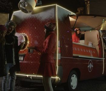 Słodkie gofry za życzliwość na Placu Zamkowym w Lublinie