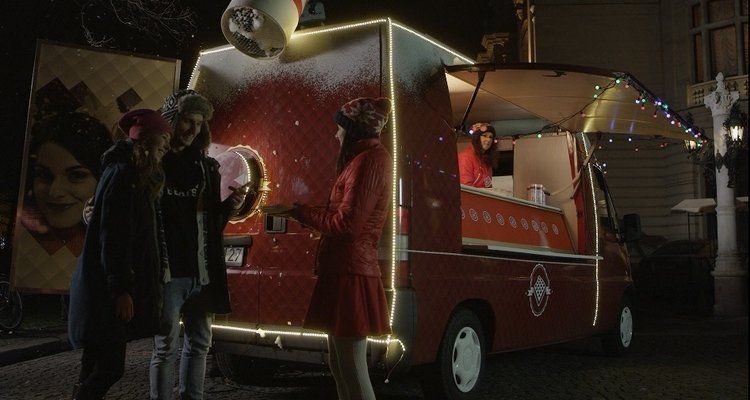 Słodkie gofry za życzliwość na Placu Zamkowym w Lublinie