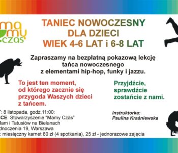 Taniec nowoczesny dla dzieci