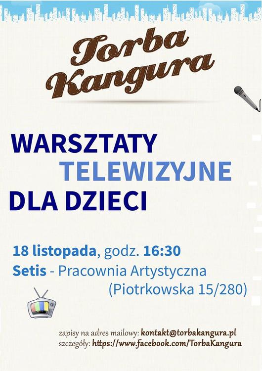 Warsztaty telewizyjne dla dzieci